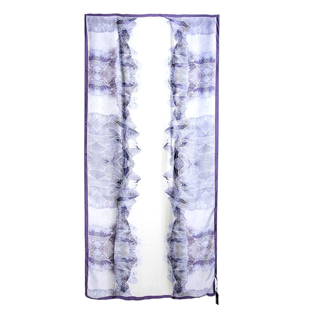 NWT Long Soft Scarf 34"x69" Rectangle Silk Feeling 100% Shawl Wrap 0226